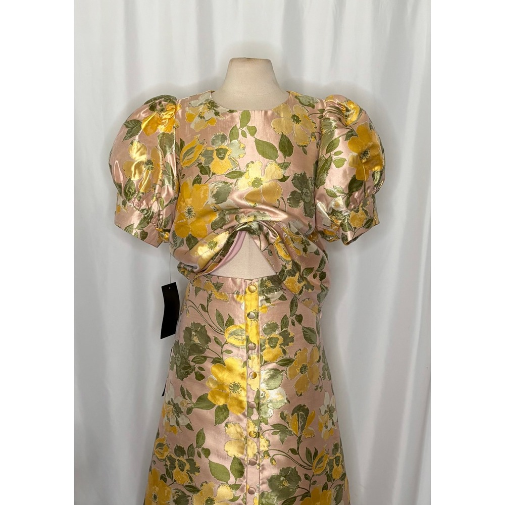 NWT! Tuckernuck POMANDER PLACE Lotus Jacquard Thea Blouse Adalyn Skirt X-Large - Picture 4 of 16